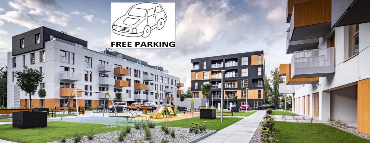 Osiedle Ptasie, New - Lux - Priv Parking Katowice Ngoại thất bức ảnh